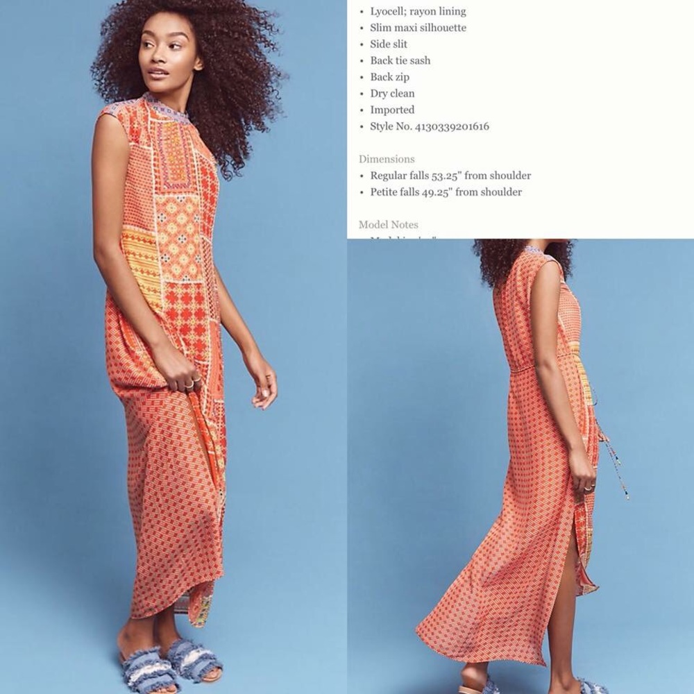 Patchworked Sol Dress by Tanvi Kedia, S